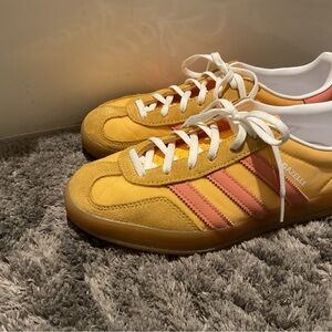 Adidas Gazelle Yellow Sneakers